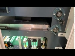 FS SHARK N1100 inspection machine running Corrugate box