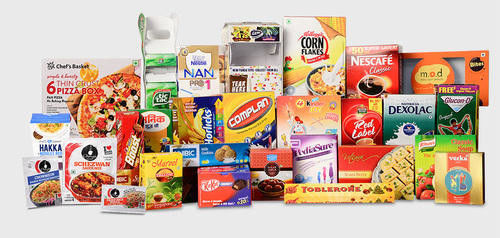 Food Packaging With Printed Folding Boxes 4 Light Source Focusight Inspection
