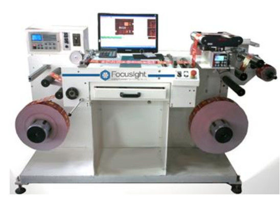 CCD Camera 330mm Width Printing  Label Inspection Machine