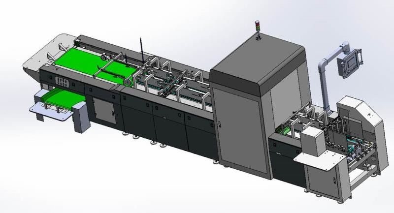 Focusight Inspection Machine 12000W , FMCG Folding Cartons Printing Inspection System